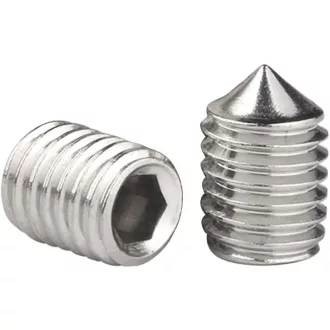   Yudesun Știft conic din oțel inoxidabil, 20 buc, M5x20, filet metric cu cap hexagonal.