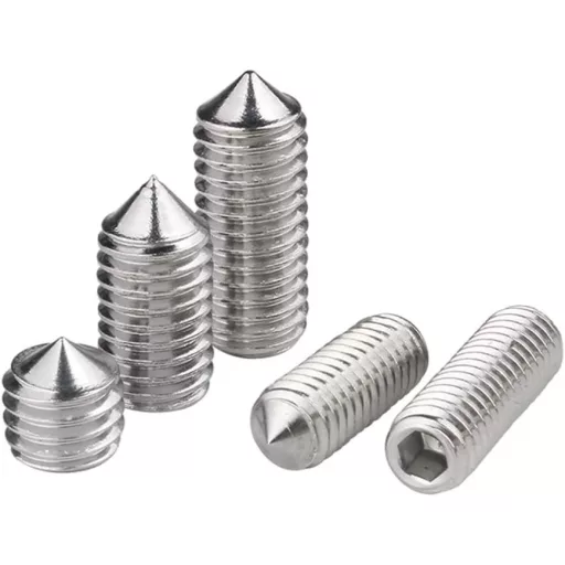 Yudesun Știft conic din oțel inoxidabil, 20 buc, M5x20, filet metric cu cap hexagonal.