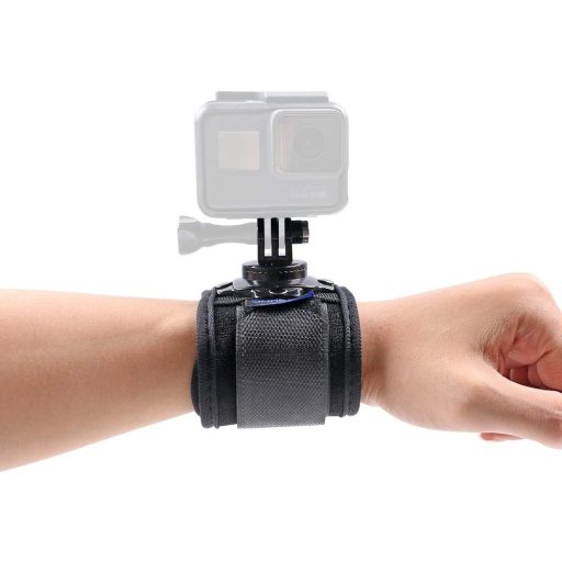 SUREWO Csuklópánt GoPro Hero 13/12/11/10/9/8/7/6/5 és DJI Osmo Action 5 Pro 4 3 2 Kamerákhoz - Kényelmes, Légáteresztő Kézrögzítő