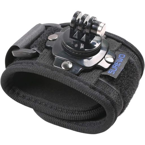 SUREWO Csuklópánt GoPro Hero 13/12/11/10/9/8/7/6/5 és DJI Osmo Action 5 Pro 4 3 2 Kamerákhoz - Kényelmes, Légáteresztő Kézrögzítő