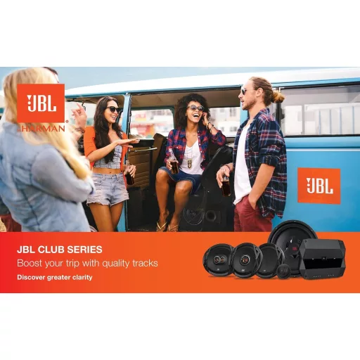 JBL Club 522F 2-utas autóhifi hangszóró szett 135W fekete 13cm