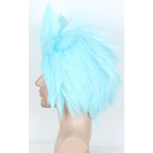 Linfairy Plava Perika Lažne Obrve Kostim za Noć vještica Muškarci