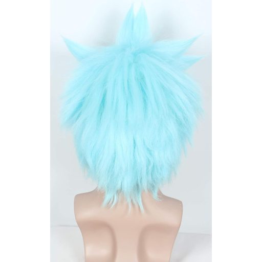 Linfairy Plava Perika Lažne Obrve Kostim za Noć vještica Muškarci