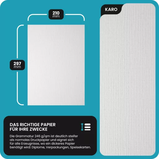 Premium A4 višenamjenski kartoni boje slonovače - Otvorena kutija