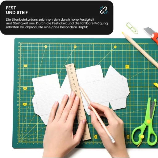 Premium A4 višenamjenski kartoni boje slonovače - Otvorena kutija