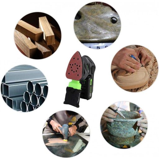 100db Csiszolólap 140 x 140 x 80 mm  10 Szemcseméretben, méretenként 10db