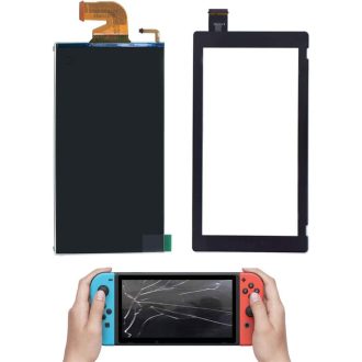   inRobert LCD Displej a Dotyková Obrazovka Náhrada pre Nintendo Switch 2017 Model HAC-001 - 6,2" Polykarbonátová Súprava na Opravu Obrazovky