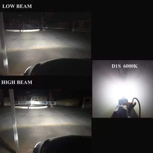 Becuri Xenon HID XELORD D1S, 6000K, alb, 35W, 12V, 2 buc.