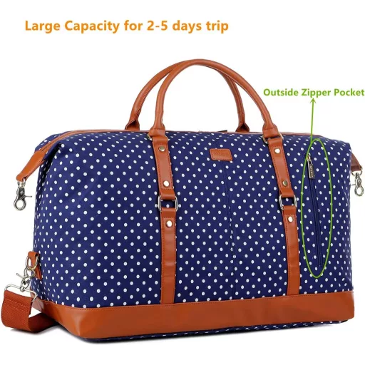 BAOSHA nagy vászon utazótáska kézipoggyász heti táska nőknek HB-14