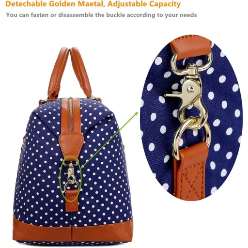 BAOSHA geantă de călătorie mare, tip sac, bagaj de mână, geantă de weekend pentru femei HB-14