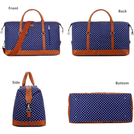 BAOSHA geantă de călătorie mare, tip sac, bagaj de mână, geantă de weekend pentru femei HB-14