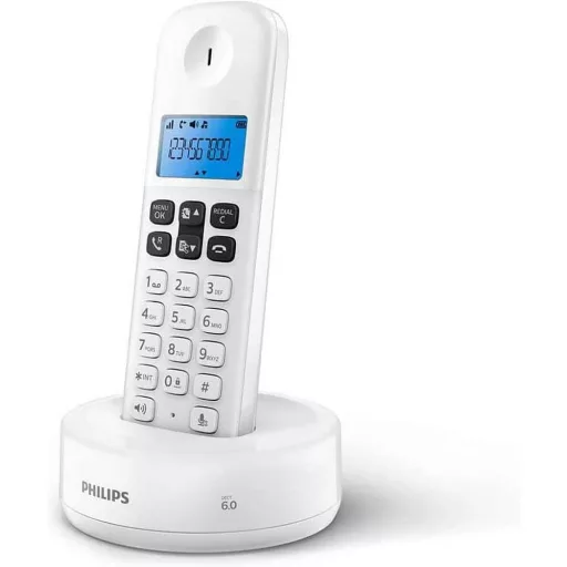 Philips D1612W Duo vezeték nélküli telefon - Fehér, ECO mód, 50m-300m hatótáv