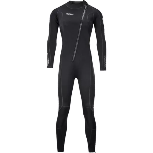 ZCCO 3mm Neoprén Teljes Test Wetsuit Cipzárral Búvárkodáshoz