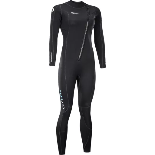 ZCCO 3mm Neoprén Teljes Test Wetsuit Cipzárral Búvárkodáshoz