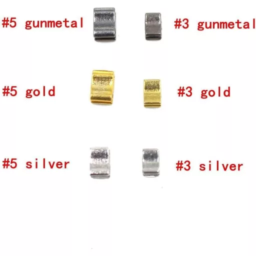 Set de reparație fermoare Meillia, 55 de piese, dimensiunile 3 și 5