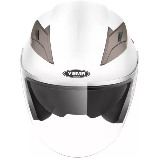 YEMA YM-627 Motoros sisak ECE dubbel vizierrel, napellenző, chopper stílusú