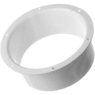   EUROPLAST 150mm Fali Karimás Szellőzőcső Csatlakozó Flange Kerek Cső