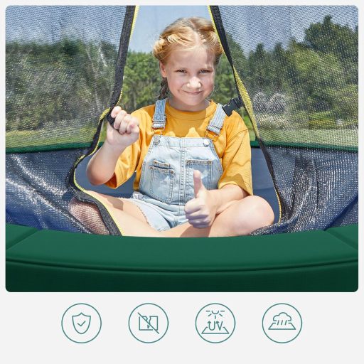 SONGMICS zaštitna obloga za trampolin, otporna na UV zračenje, pokrivač za opruge, sigurnosna podloga