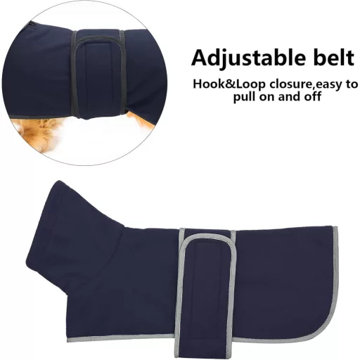 Morezi Kutyakabát Tacskónak Polár Béléssel és Állítható Pántokkal