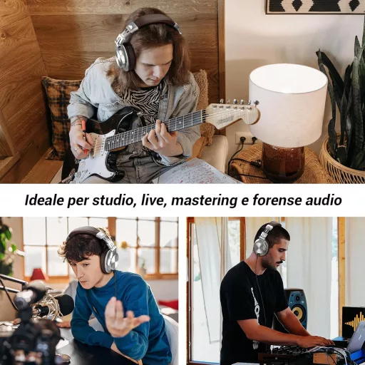 Căști Bluetooth OneOdio pentru DJ, chitară și claviatură cu tehnologie SharePort