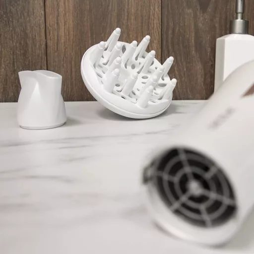 Cecotec Bamba IoniCare 5200 Aura 2300W ionos hajszárító diffúzorral és koncentrátorral - White, Motor DC