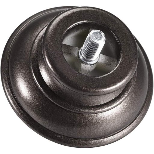 Retro Függönyrúd Végzáró Barna Műanyag 4db