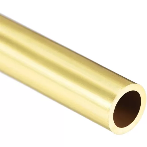 sourcing map Țeavă de alamă 8mm diametru exterior 1mm grosime perete 300mm 3 bucăți