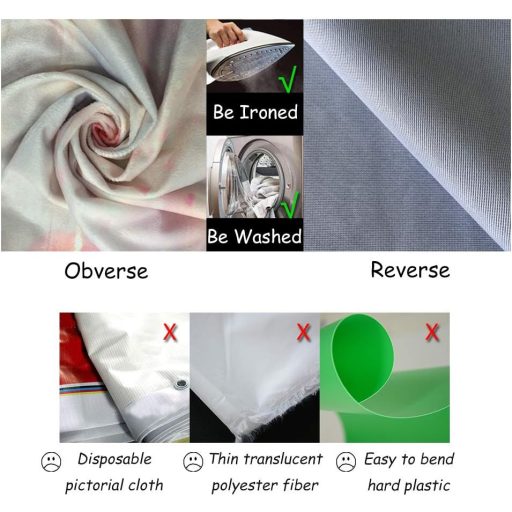 Kate Fa Fotóháttér 3x2m Fehér Virágok Valentin Nap Dekoráció