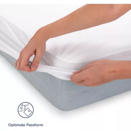 Blumtal 2 Bucăți Protecție Impermeabilă Saltea, Certificată Oeko-Tex, Respirabilă, Cu Elastic de Fixare, Silențioasă, 120 x 200 cm, Lavabilă la 90°C
