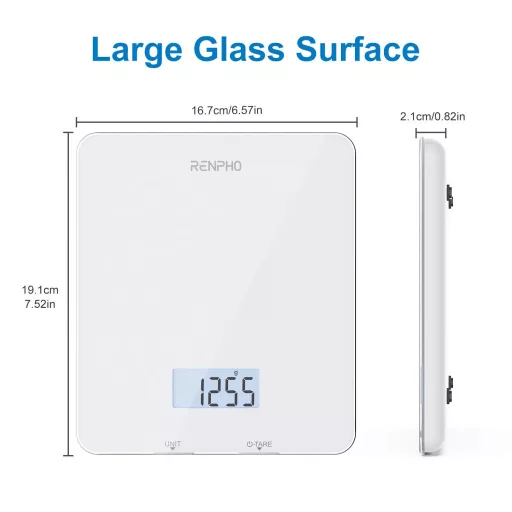 Cântar de bucătărie digital RENPHO cu calculator nutrițional și aplicație