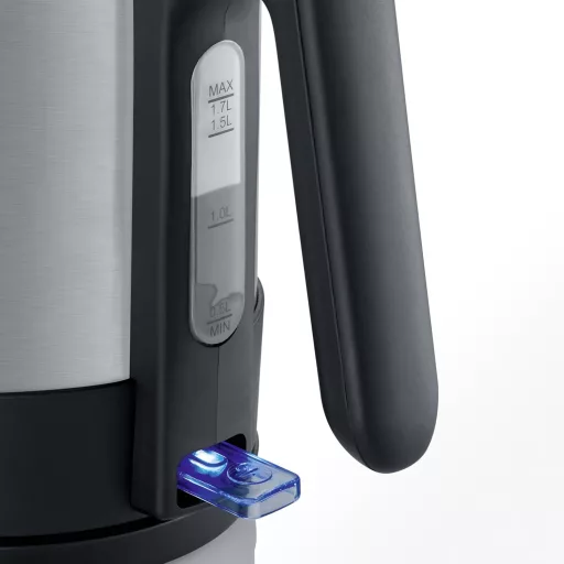 SEVERIN WK 3409 Kompakt Vízforraló 2200W Rozsdamentes Acél 1,7L Fekete
