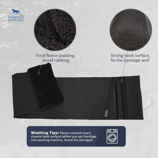 Protecție anti-frecare pentru călărie BootyBay Lovas Haspánt XL - Protecție împotriva iritațiilor provocate de pinteni, material elastic respirabil, cu căptușeală groasă din polar