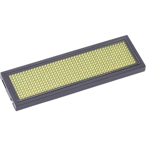 Garosa Programozható LED Kijelző Jelvény Sárga 93x30mm USB Étterem Bár Rendezvény
