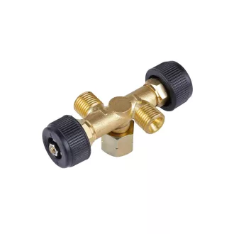   Rothenberger Industrial dvojcestný ventil na propán/bután pre prevádzku dvoch zariadení