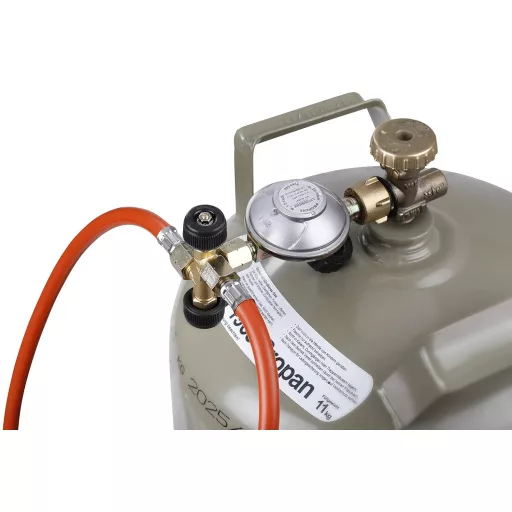 Rothenberger Industrial dvojcestný ventil na propán/bután pre prevádzku dvoch zariadení