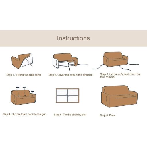 ARNTY Modern Rugalmas Kanapévédő Virágmintás Nem Csúszó 1-4 Személyes