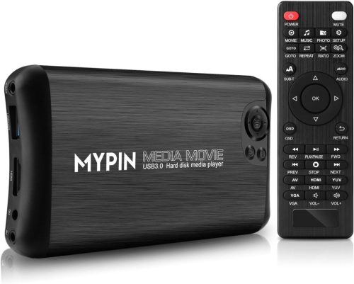 MYPIN Media Player Box HDMI/AV/VGA - Cu suport USB 3.0