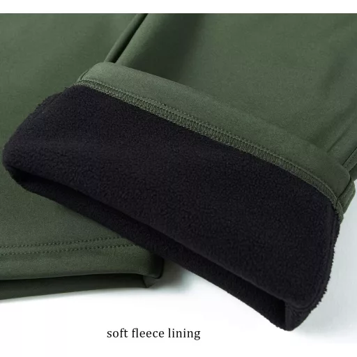 BWBIKE Fleece Bélelt Softshell Túranadrág, XL-es méret, Vízlepergető Téli Meleg Szélálló