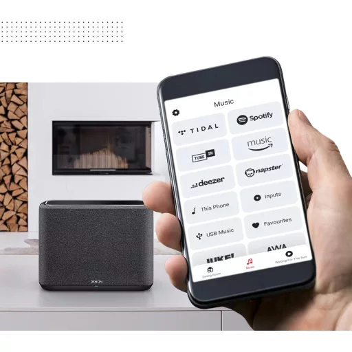 Denon Home 150 WiFi Multiroom HiFi Hangszóró HEOS Alexa Fehér