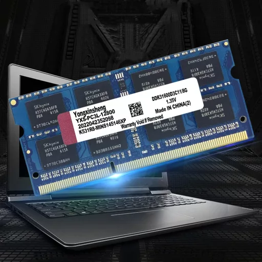 Yongxinsheng DDR3 16GB (2x8GB) Laptop RAM 1600MHz SODIMM Memória Kék
