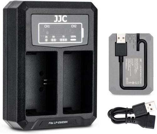 Adaptor încărcător USB Canon LP-E6/E6N pentru camere EOS R7, 5D, 6D, 7D, 90D - Second-hand