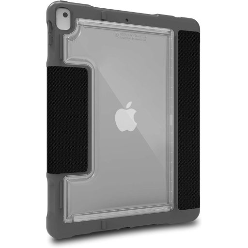 STM Dux Plus DUO maska za iPad 10.2" crna/prozirna s držačem za Apple Pencil
