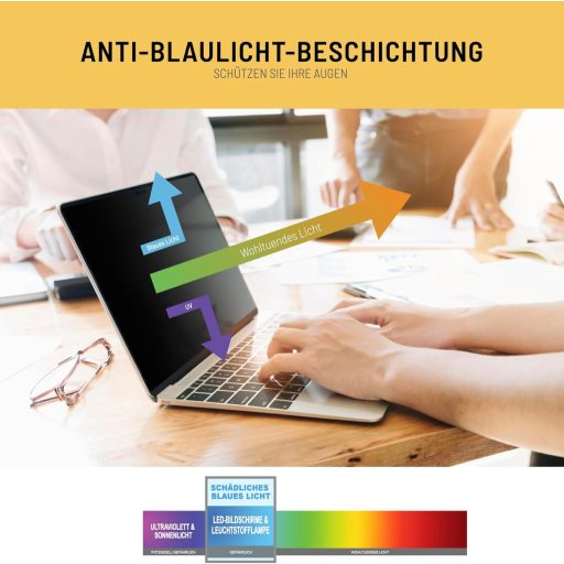 VistaProtect Premium Adatvédelmi Szűrő Microsoft Surface Laptop 3/4/5 13,5" - Kék Fény Szűrő