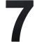 Rozsdamentes Acél Házszám, 7-es szám