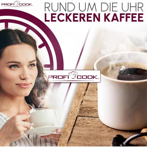 Profi Cook PC-KA 1191 Kávéfőző 8-10 Csészés Termoszszos Érzékelős Vezérléssel