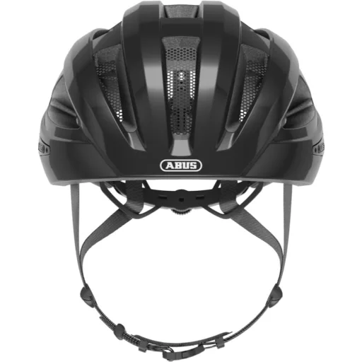 ABUS Macator kerékpáros sisak sportosak és kezdőknek, uniszex - M (52 - 58 inches), Black (velvet black)