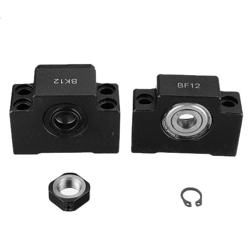 2 darabos BK12 BF12 Golyócsavar Támogató SFU1605 SFU1610 CNC XYZ Alkatrészek