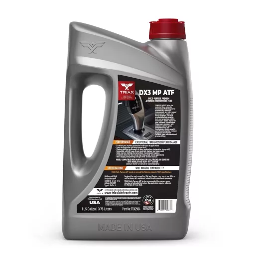 TRIAX Multi-Purpose ATF DEX III/MERC Ulei de Transmisie Sintetic Amestecat - Fricțiune Optimizată, Schimbare Fără Probleme, Fluiditate la Rece până la -45°C