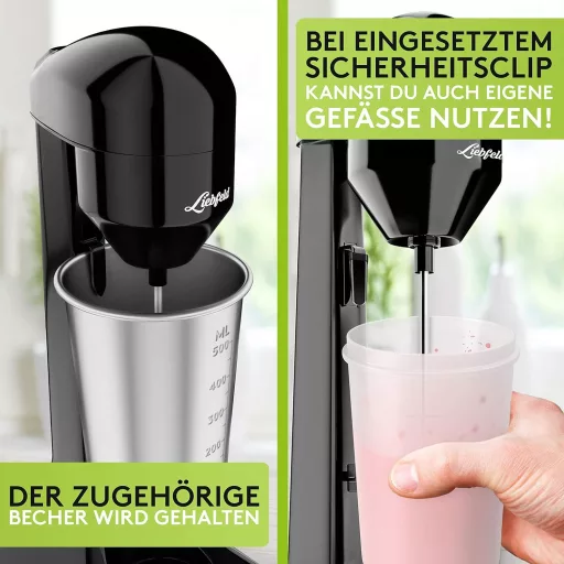 Liebfeld Shake Mixer fekete koktél keverő