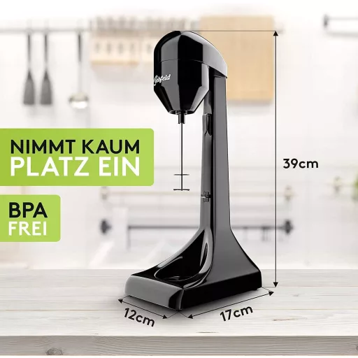 Liebfeld Shake Mixer fekete koktél keverő